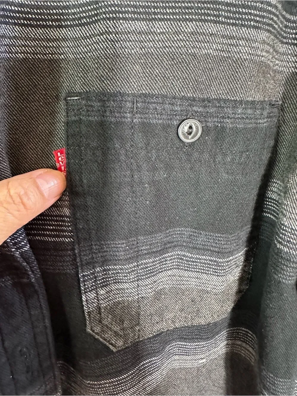 Levis casual button